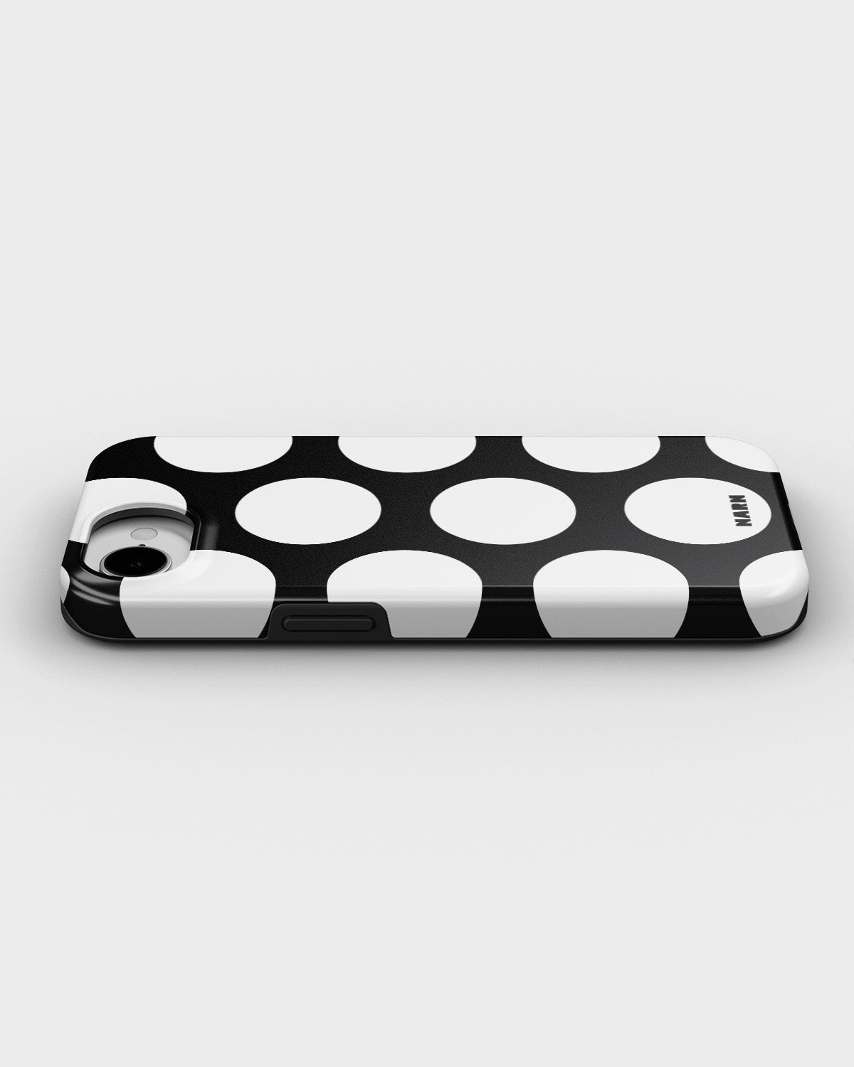 iPhone 16e Tough Case – Bold Dots - View 3