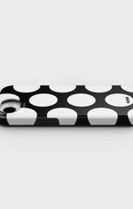 iPhone 16e Tough Case – Bold Dots - View 3