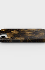 iPhone 16e Tough Case – Bloom Noir - View 3