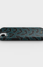 iPhone 16e Tough Case – Midnight Bats - View 3