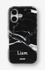 iPhone 17 Tough Case – Custom - Black Marble - View 1