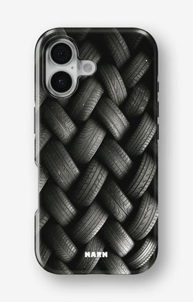 iPhone 17 Tough Case – Tires Wall - View 1