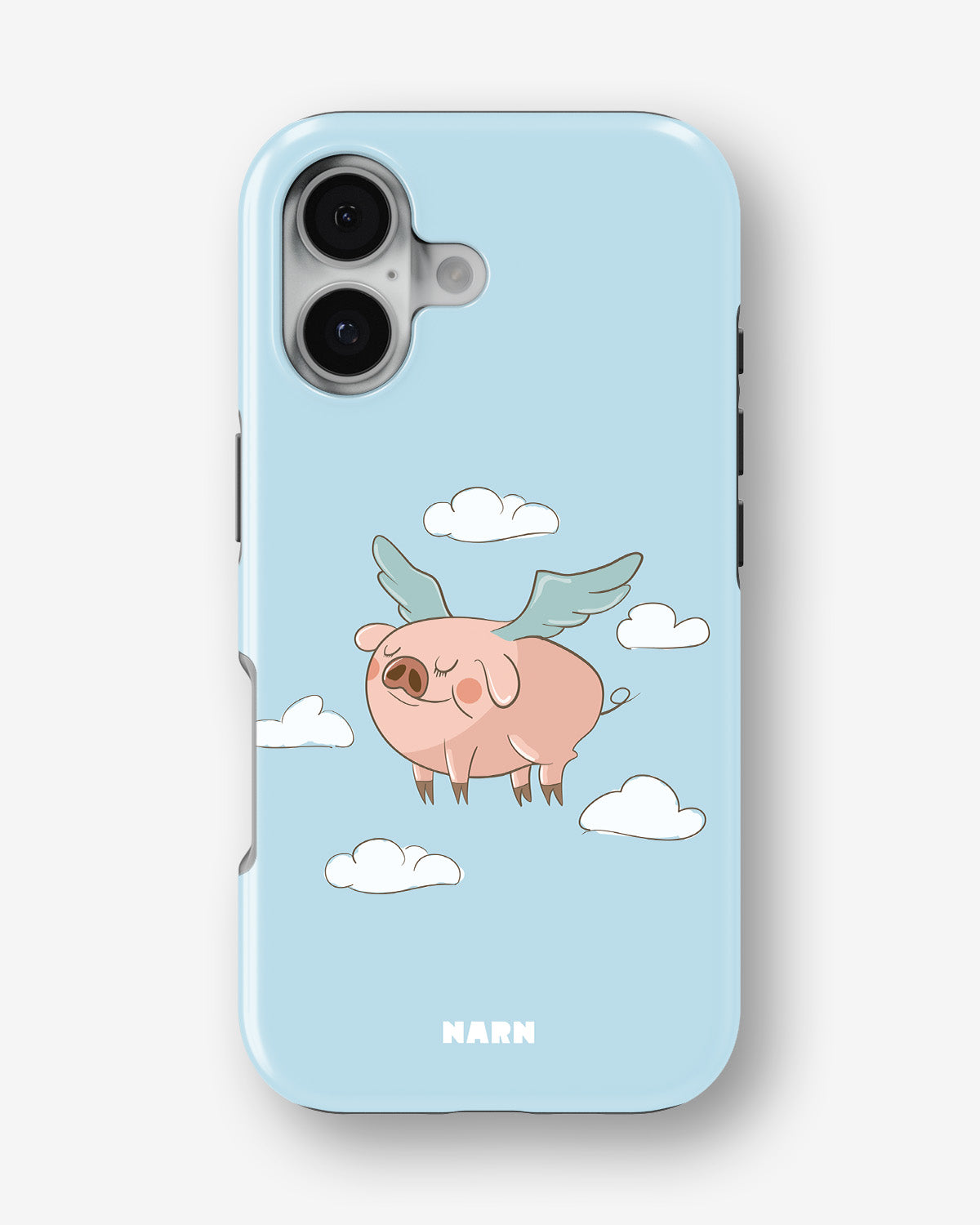 iPhone 17 Tough Case – Dreamy Pig - View 1