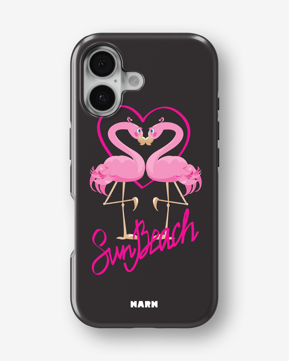 iPhone 17 Tough Case – Beach Flamingo - View 1