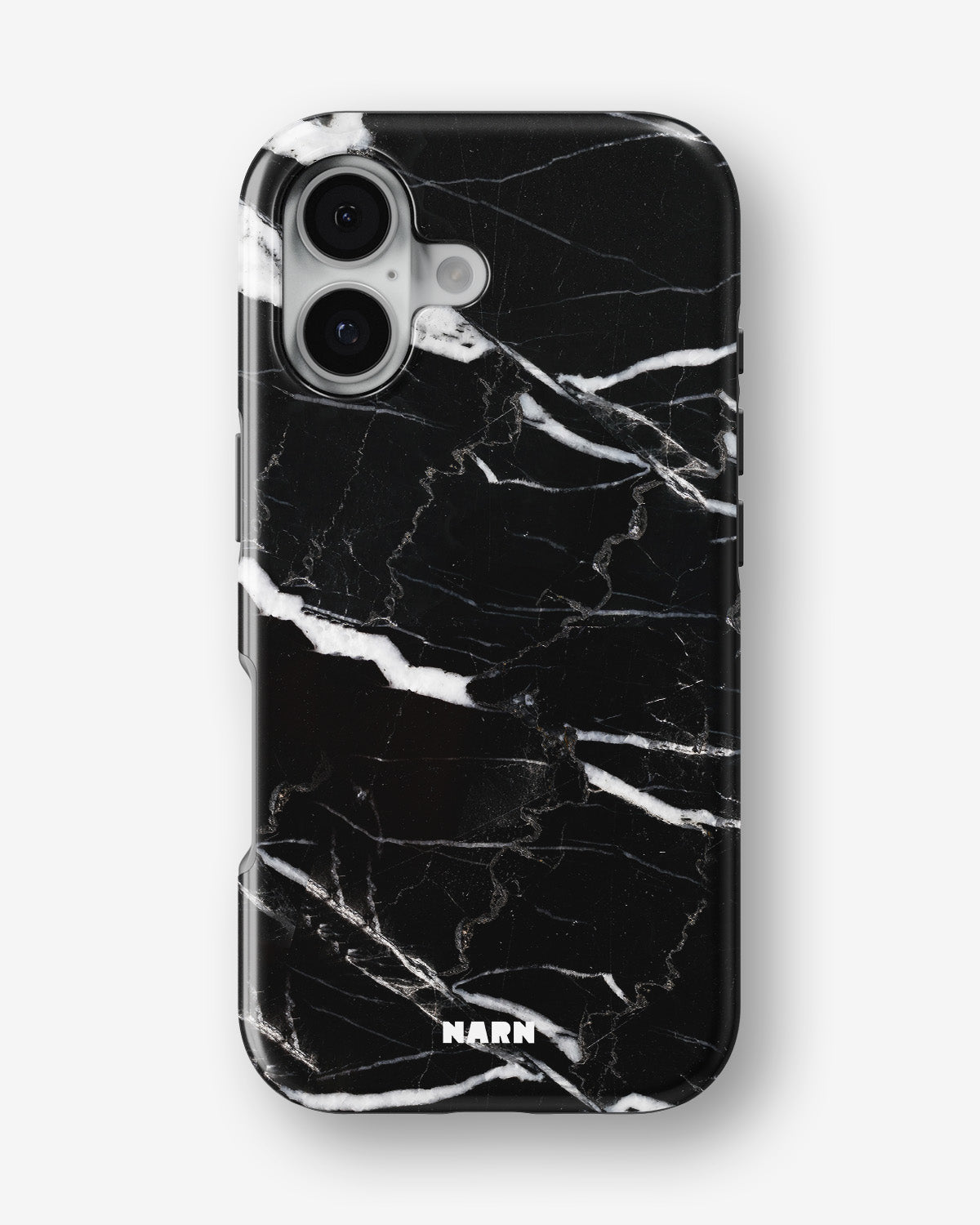 iPhone 17 Tough Case – Black Marble - View 1