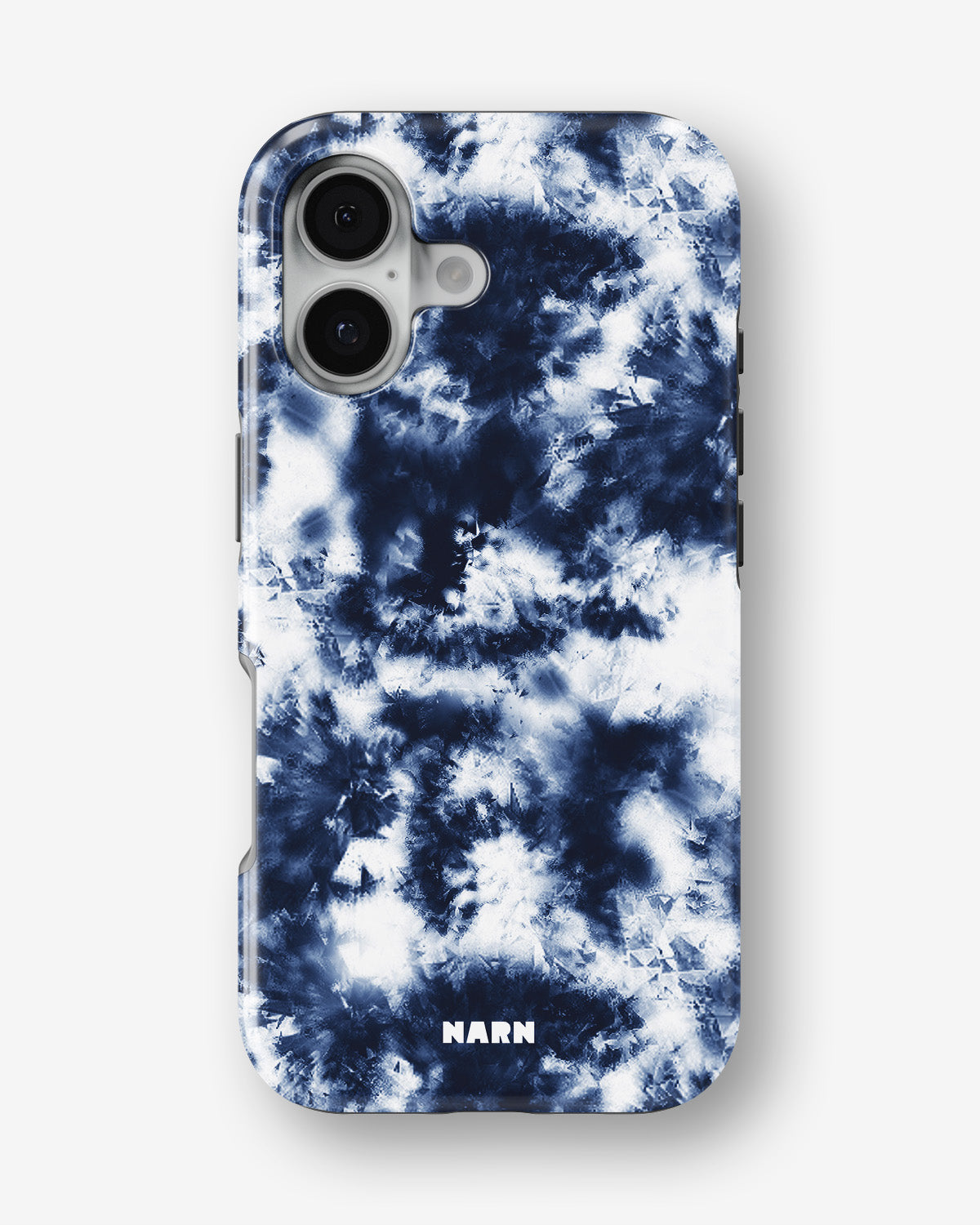 iPhone 17 Tough Case – Tie Dye Blue - View 1