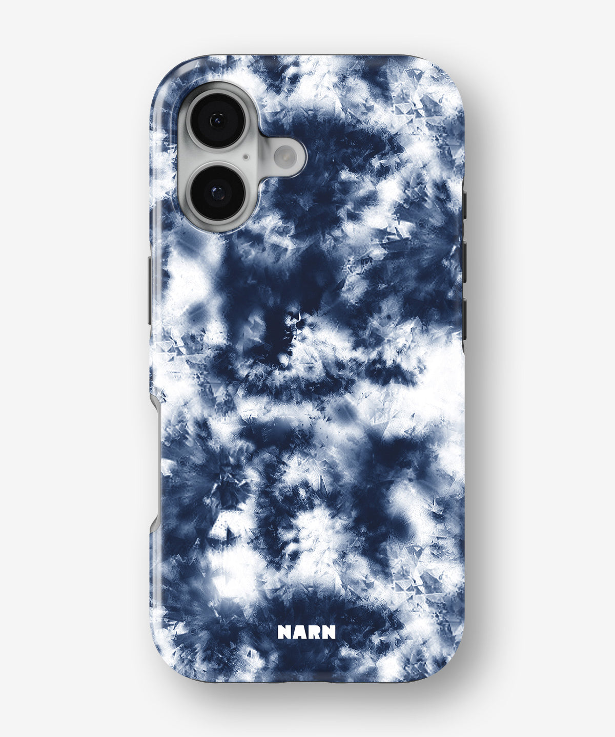 iPhone 17 Tough Case – Tie Dye Blue - View 1