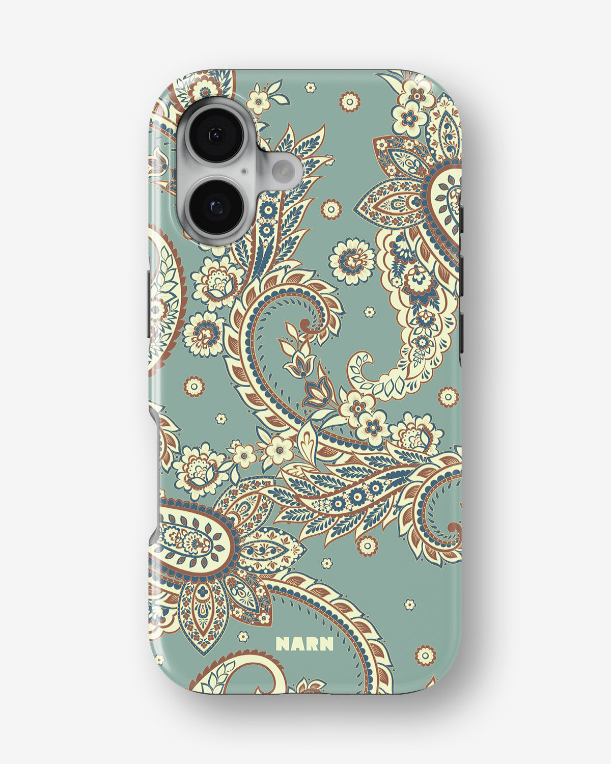 iPhone 17 Tough Case – Paisley Green - View 1
