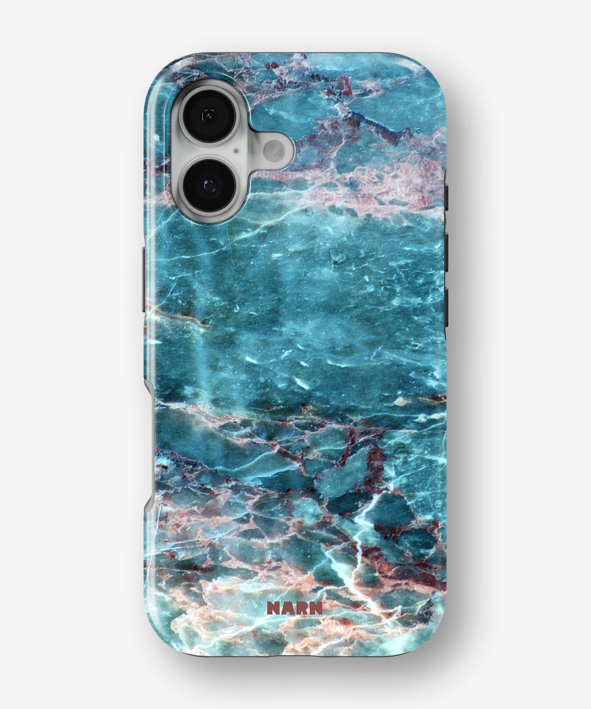 iPhone 17 Tough Case – Icy Marble - View 1