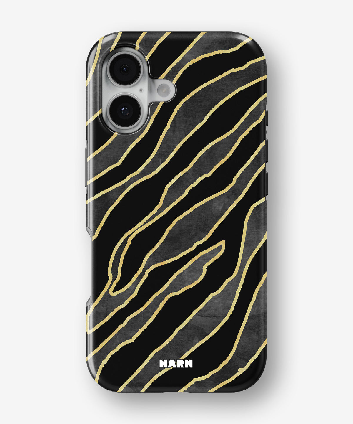 iPhone 17 Tough Case – Golden Zebra - View 1