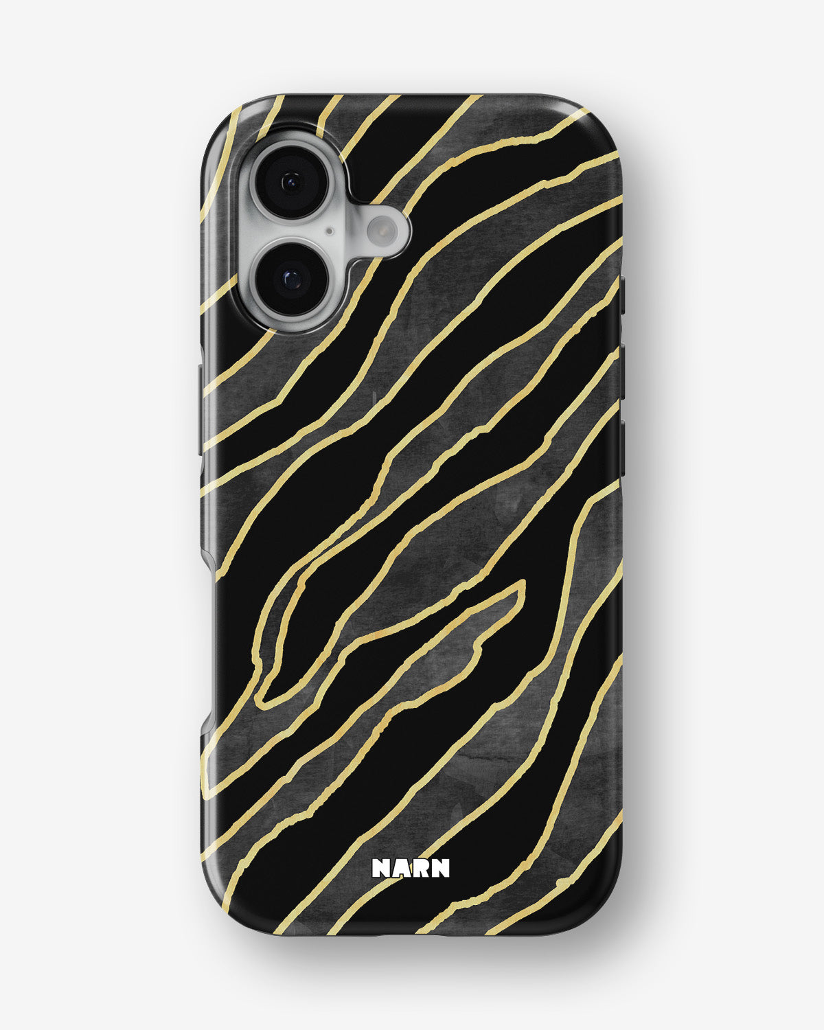 iPhone 17 Tough Case – Golden Zebra - View 1