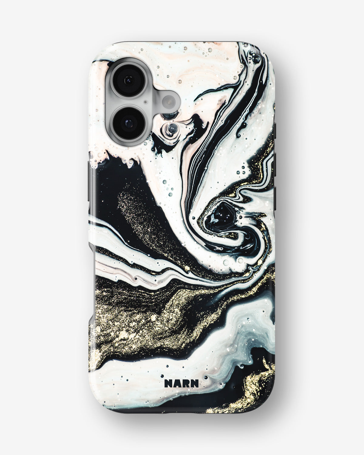 iPhone 17 Tough Case – Golden Swirl - View 1