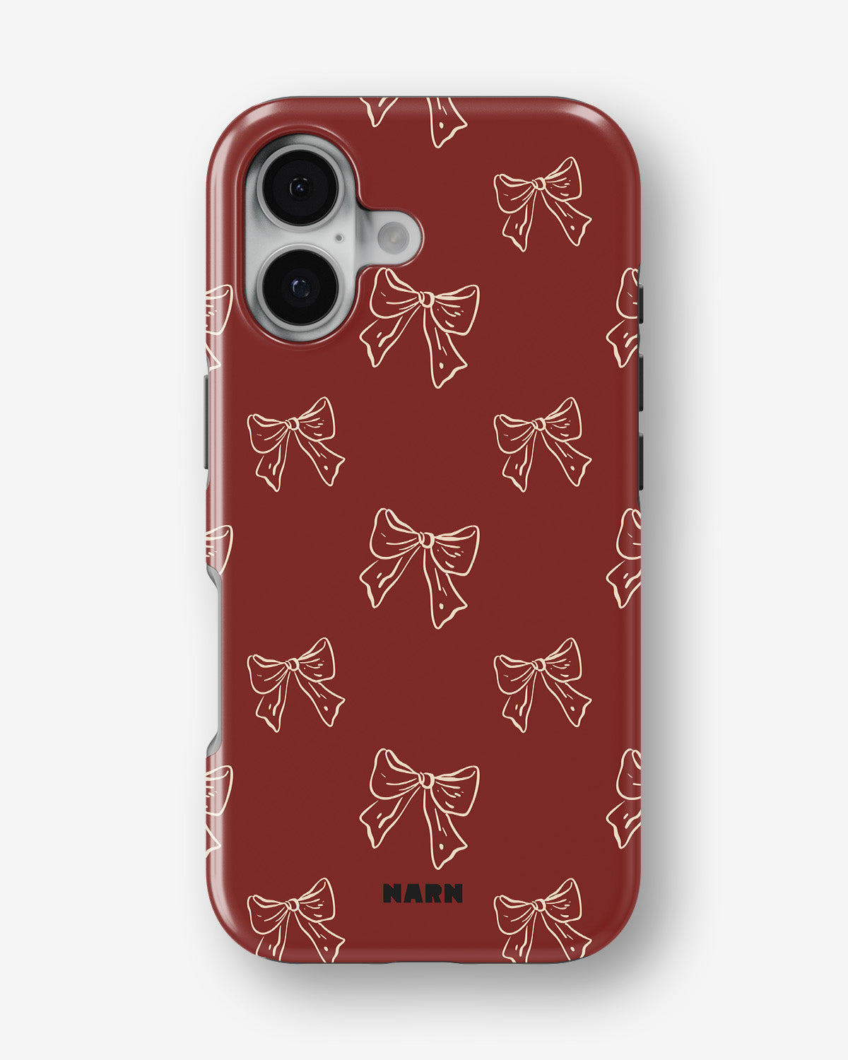 iPhone 17 Tough Case – Cherry Bows - View 1