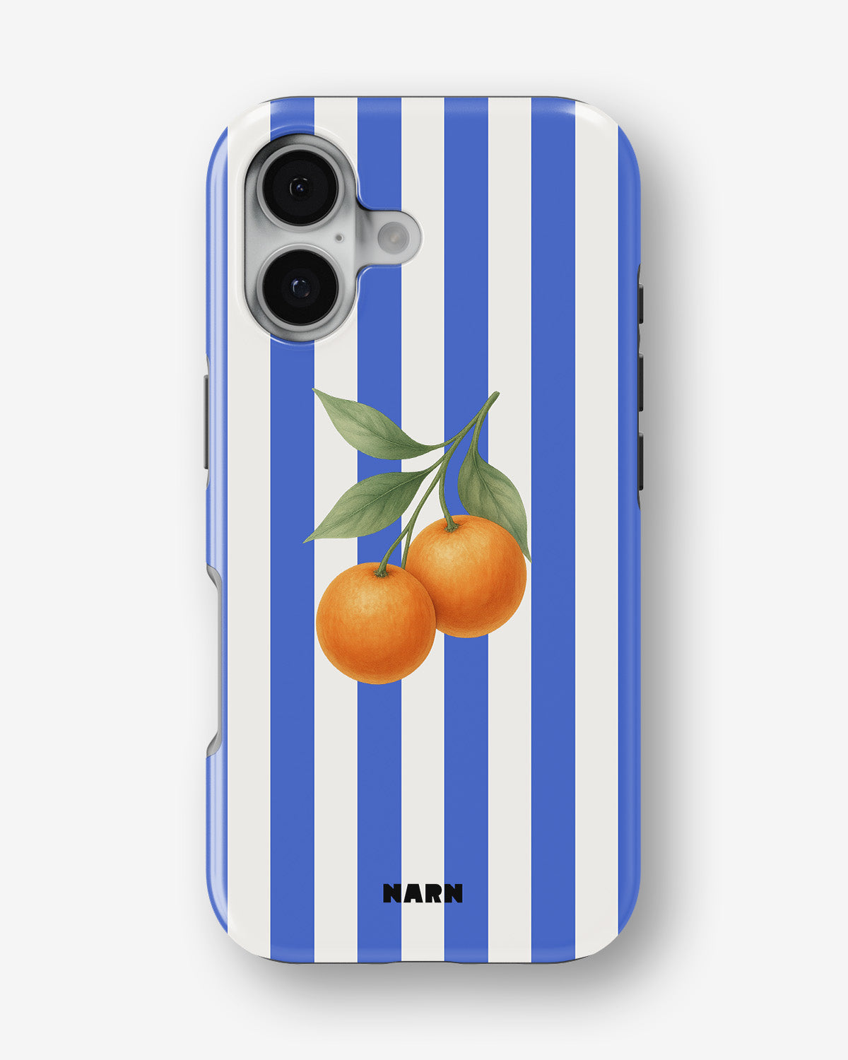 iPhone 17 Tough Case – Orange Stripes - View 1