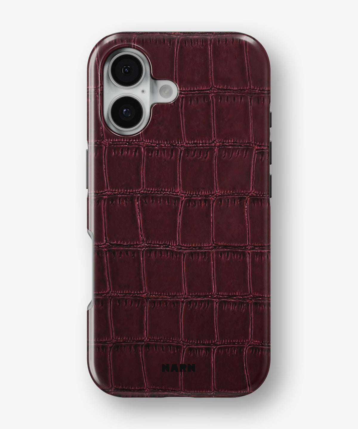 iPhone 17 Tough Case – Rouge Croc - View 1