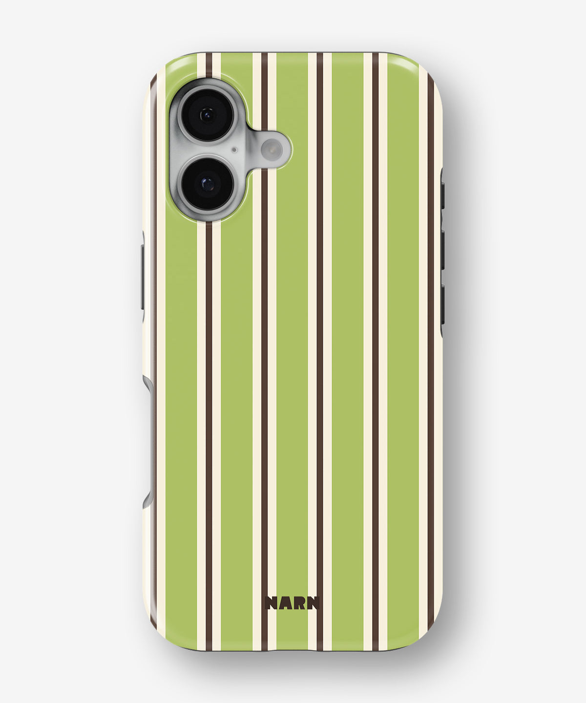 iPhone 17 Tough Case – Matcha Lines - View 1
