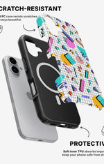 iPhone 17 Tough Case – 80s Memphis - View 2