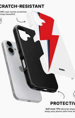 iPhone 17 Tough Case – White Bowie  - View 2