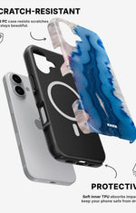 iPhone 17 Tough Case – Blue Agate - View 2