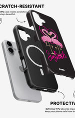 iPhone 17 Tough Case – Beach Flamingo - View 2