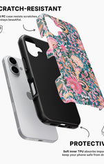 iPhone 17 Tough Case – Fantasy Flowers - View 2