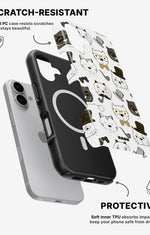 iPhone 17 Tough Case – Cartoon Cats - View 2