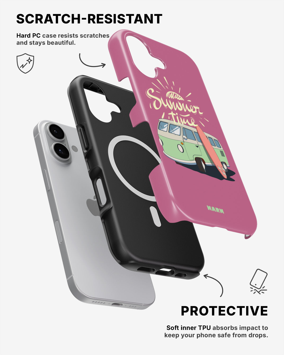 iPhone 17 Tough Case – Summer Van - View 2