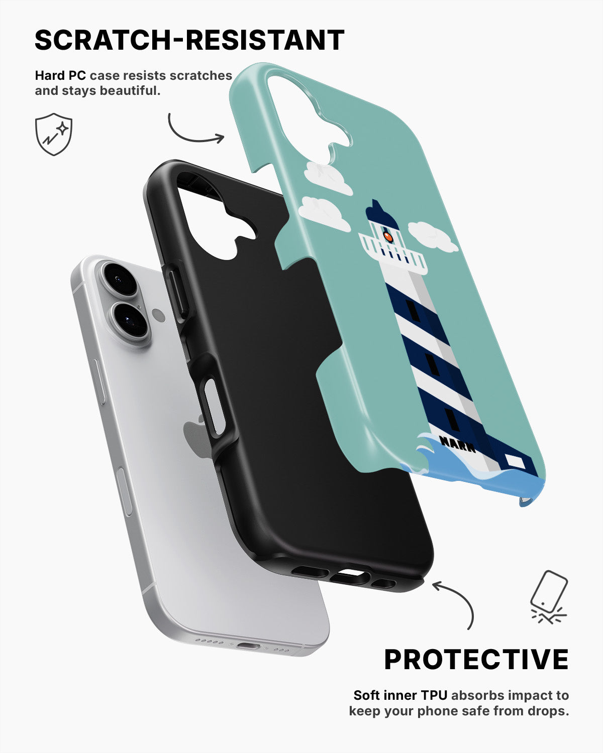 iPhone 17 Tough Case – Lighthouse - View 2