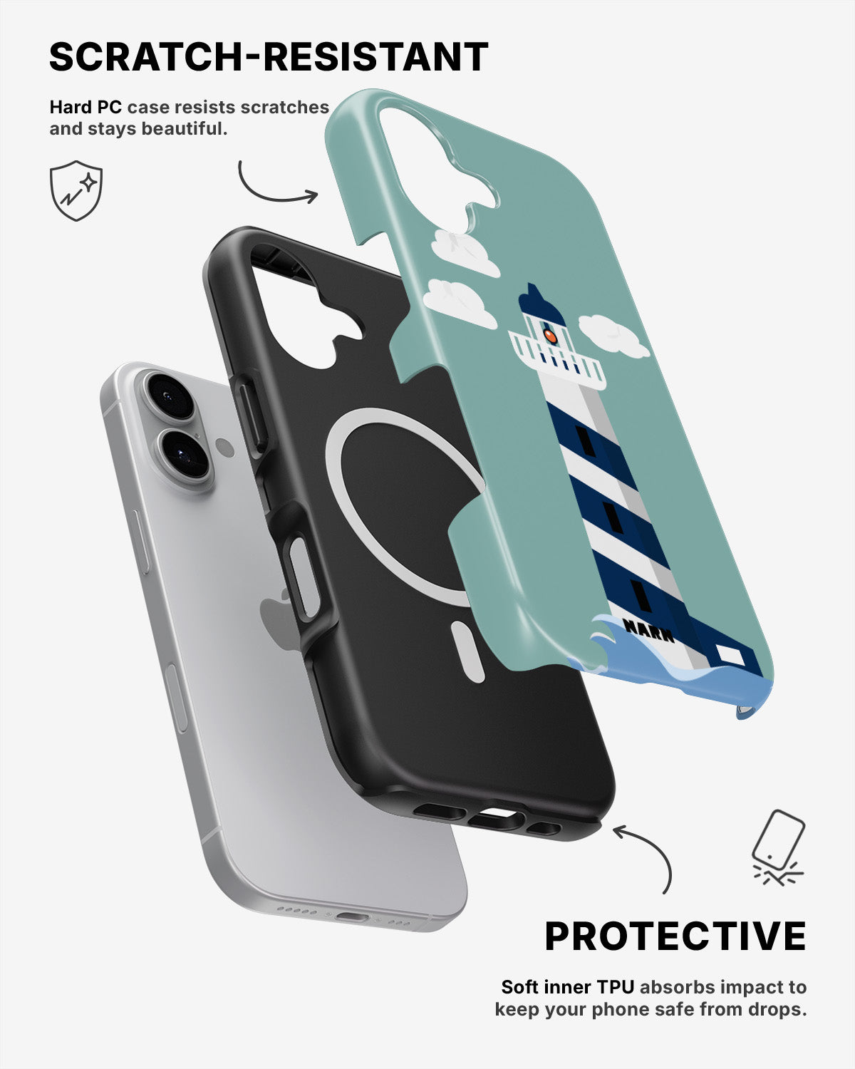iPhone 17 Tough Case – Lighthouse - View 2