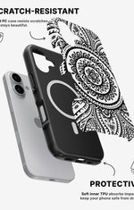 iPhone 17 Tough Case – Henna Mandala - View 2