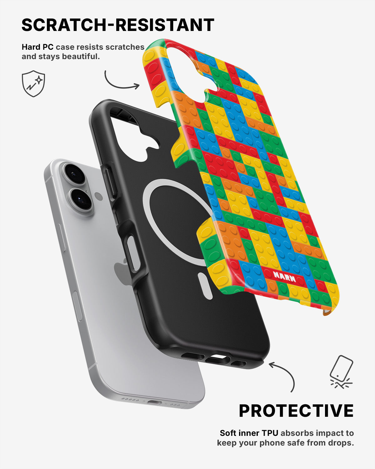 iPhone 17 Tough Case – Building Bricks - View 2