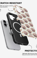 iPhone 17 Tough Case – Pink Marble Waves - View 2