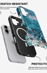 iPhone 17 Tough Case – Icy Marble - View 2