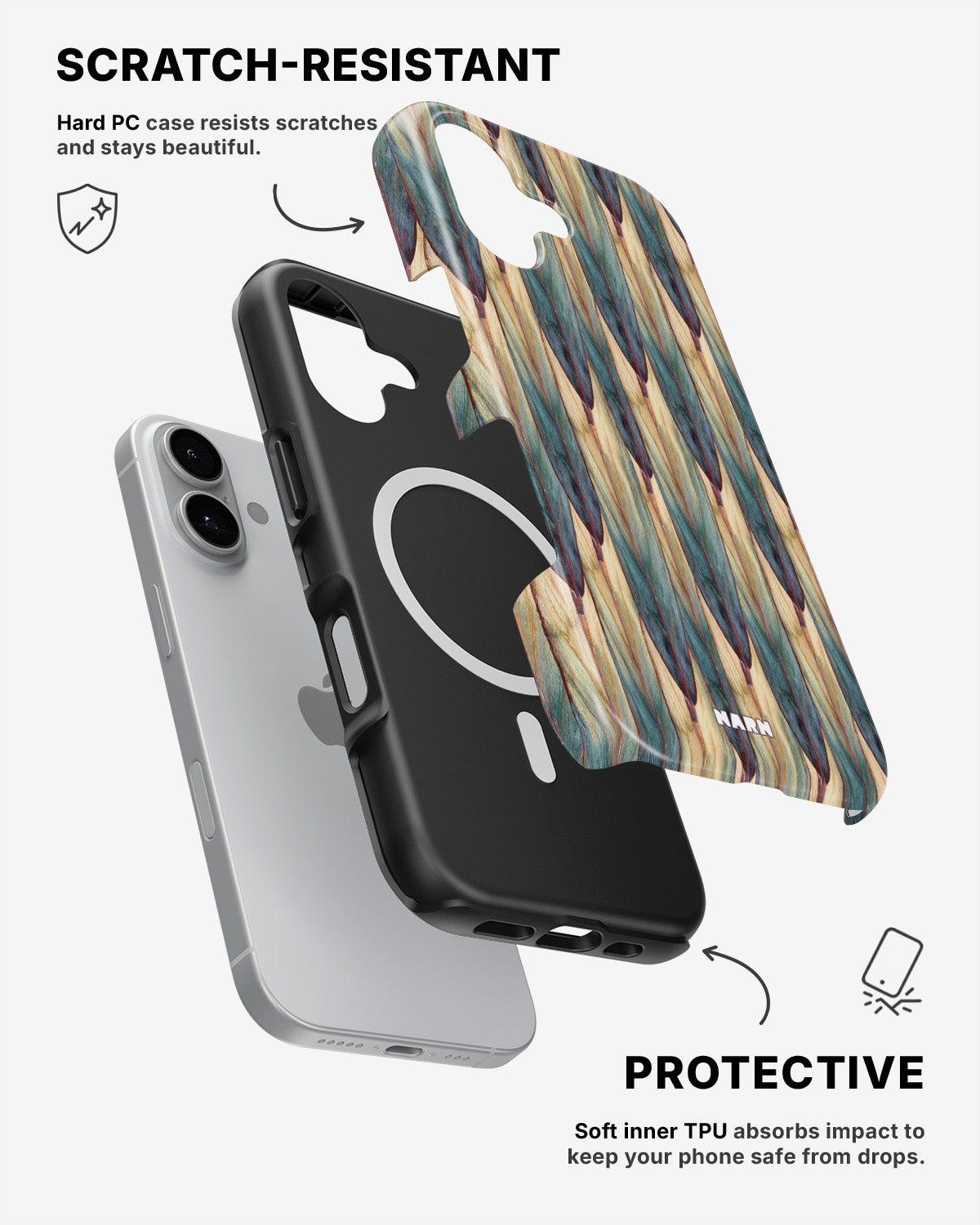 iPhone 17 Tough Case – Happy Place - View 2