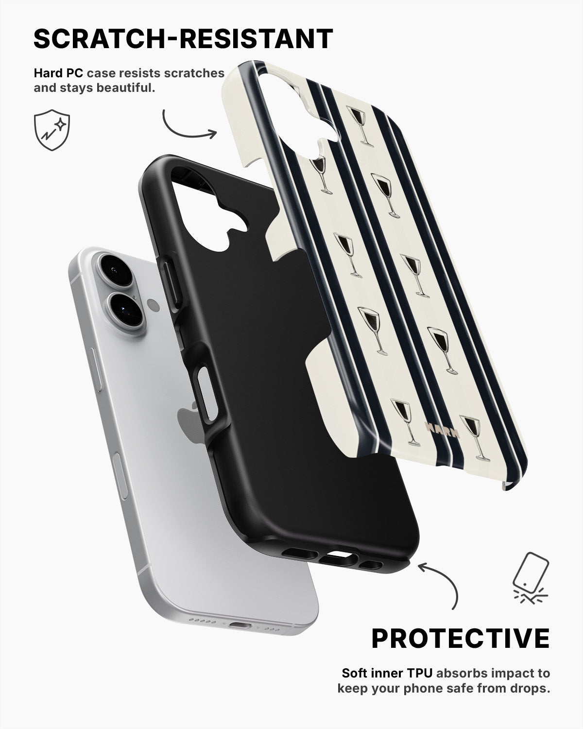 iPhone 17 Tough Case – Sail & Sip - View 2