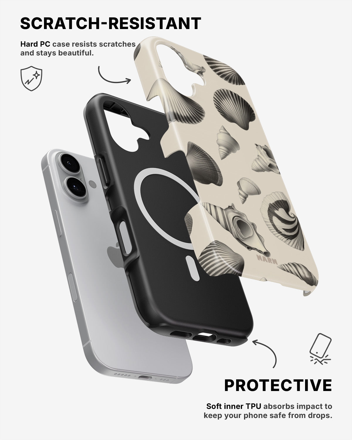 iPhone 17 Tough Case – Silent Sea - View 2
