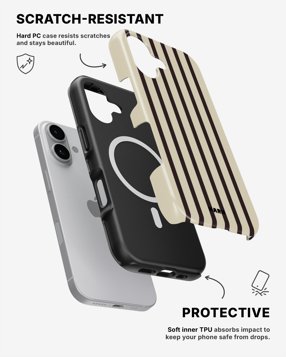 iPhone 17 Tough Case – Class Lines - View 2
