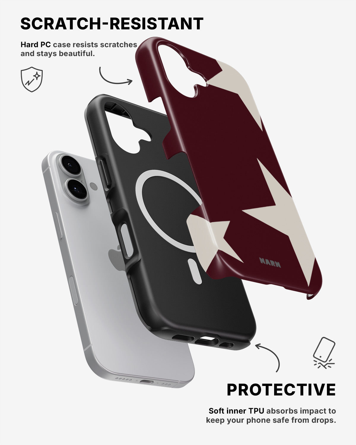 iPhone 17 Tough Case – Rouge Star - View 2