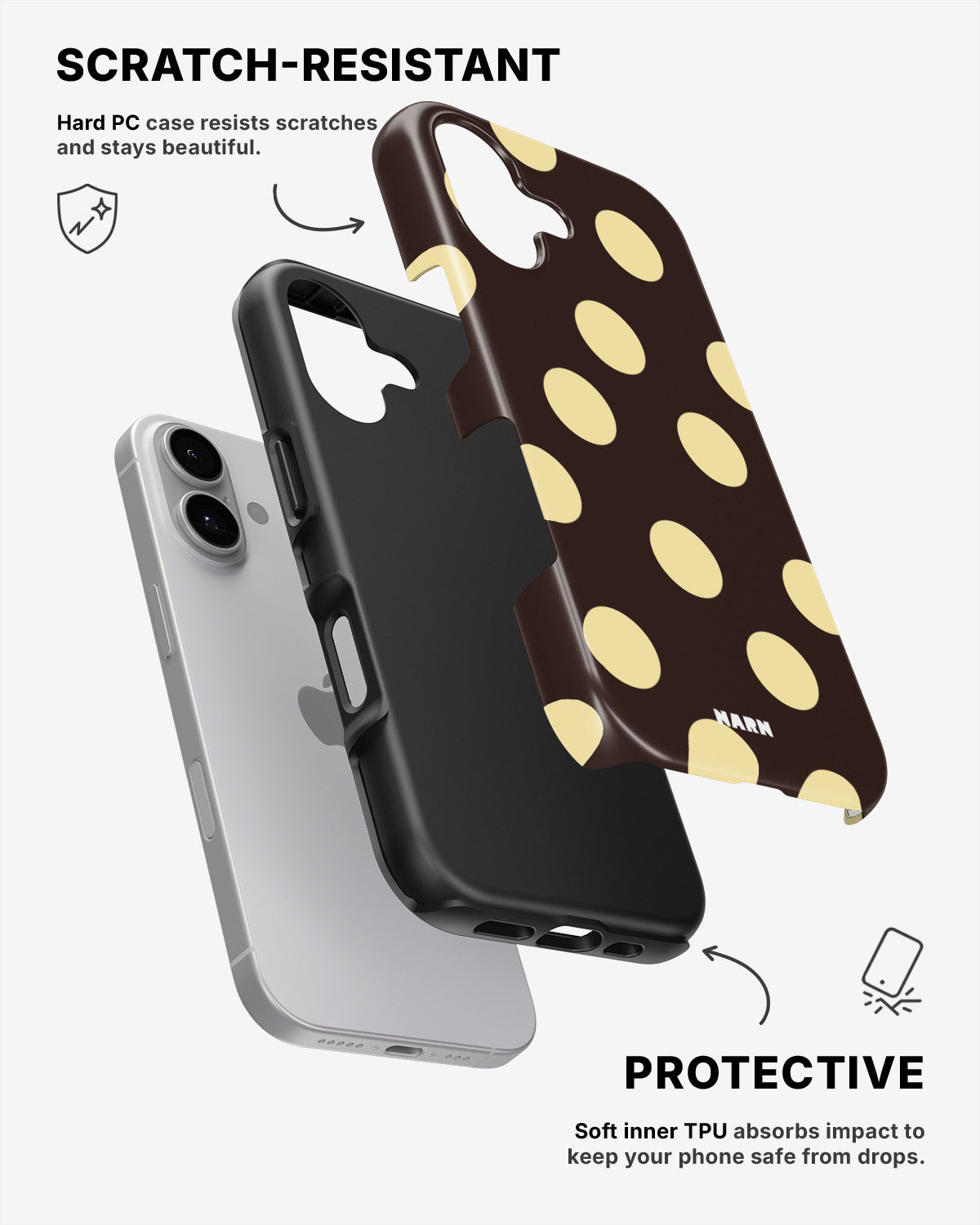 iPhone 17 Tough Case – Mocha Pop - View 2