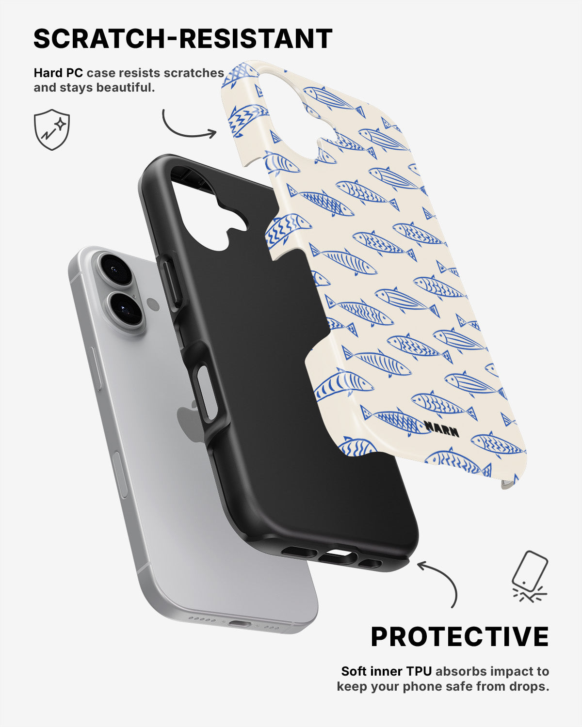 iPhone 17 Tough Case – Blue Catch - View 2