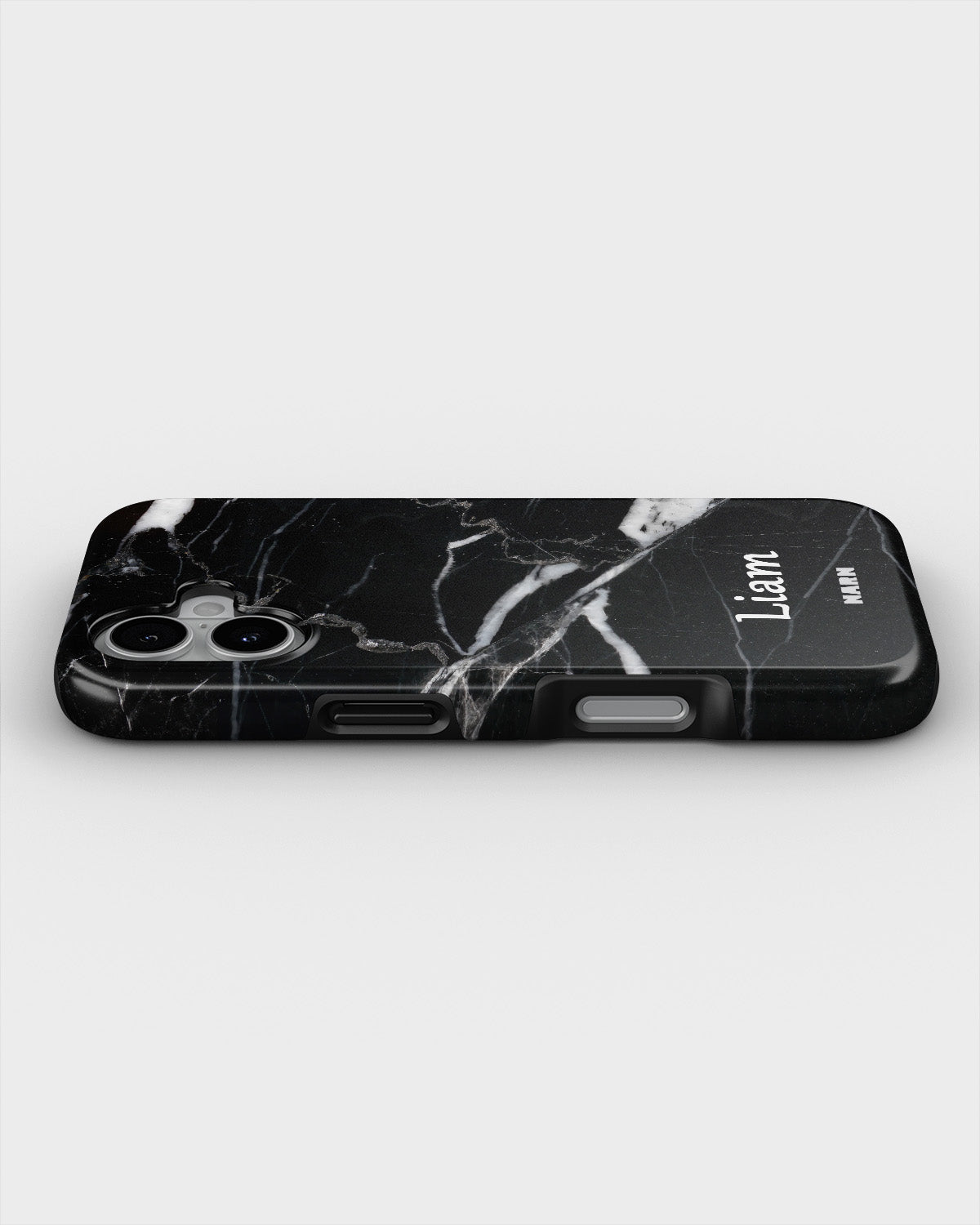 iPhone 17 Tough Case – Custom - Black Marble - View 3