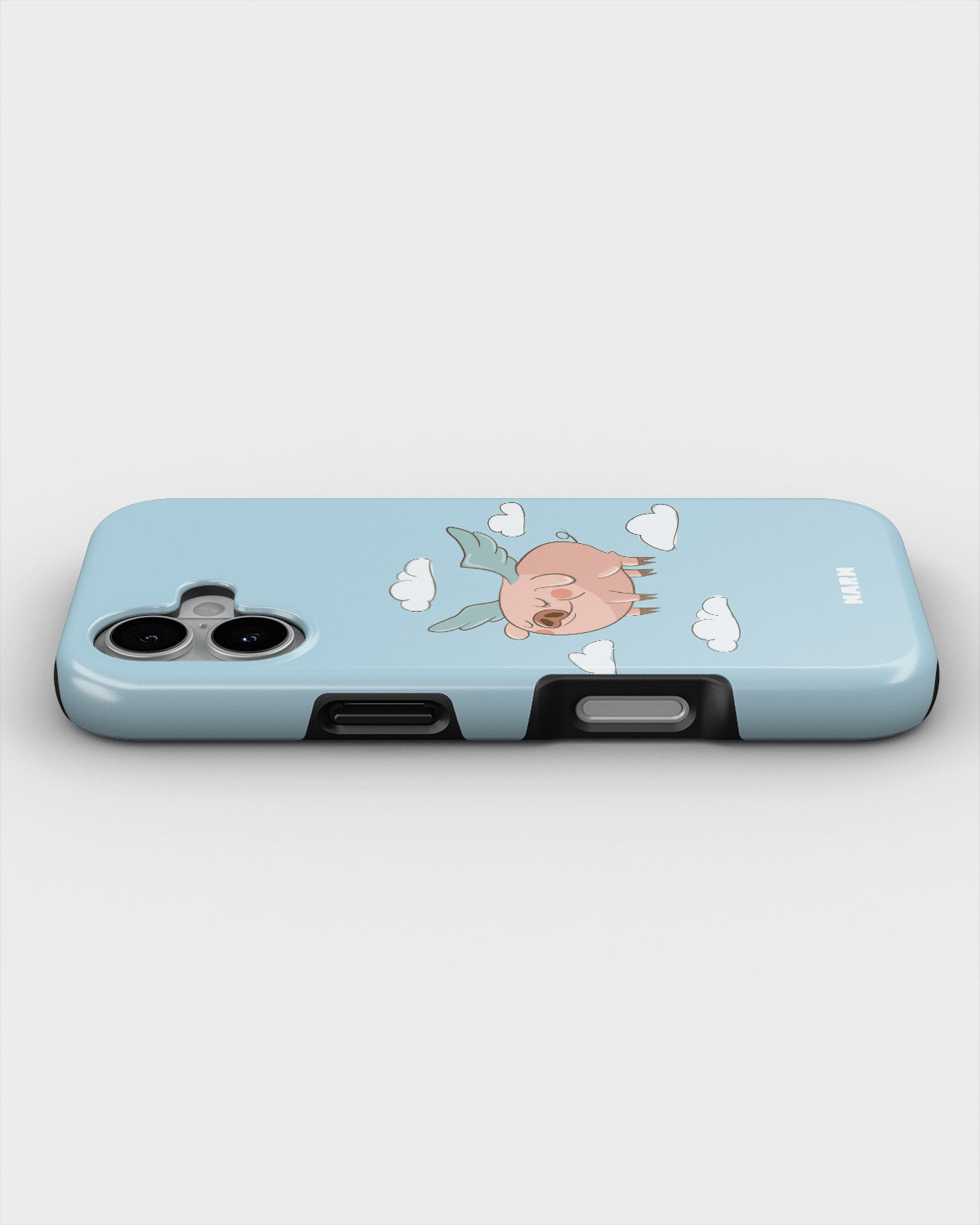 iPhone 17 Tough Case – Dreamy Pig - View 3