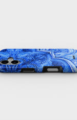 iPhone 17 Tough Case – Blue Vintage - View 3