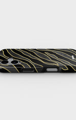 iPhone 17 Tough Case – Golden Zebra - View 3