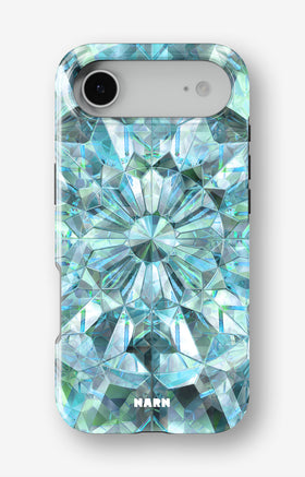 iPhone Air Tough Case – Green Crystals - View 1