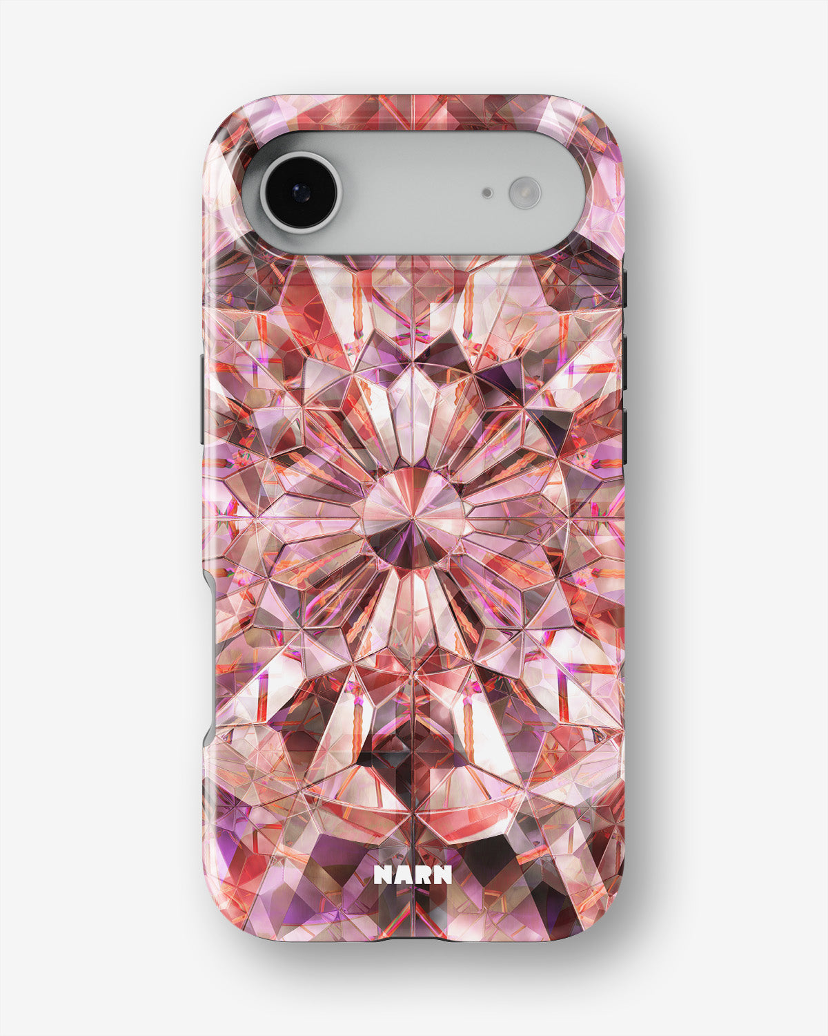 iPhone Air Tough Case – Pink Crystals - View 1