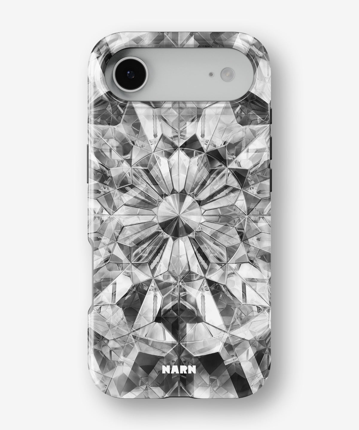 iPhone Air Tough Case – Grey Crystals - View 1