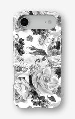 iPhone Air Tough Case – Black & White Bloom - View 1
