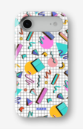 iPhone Air Tough Case – 80s Memphis - View 1