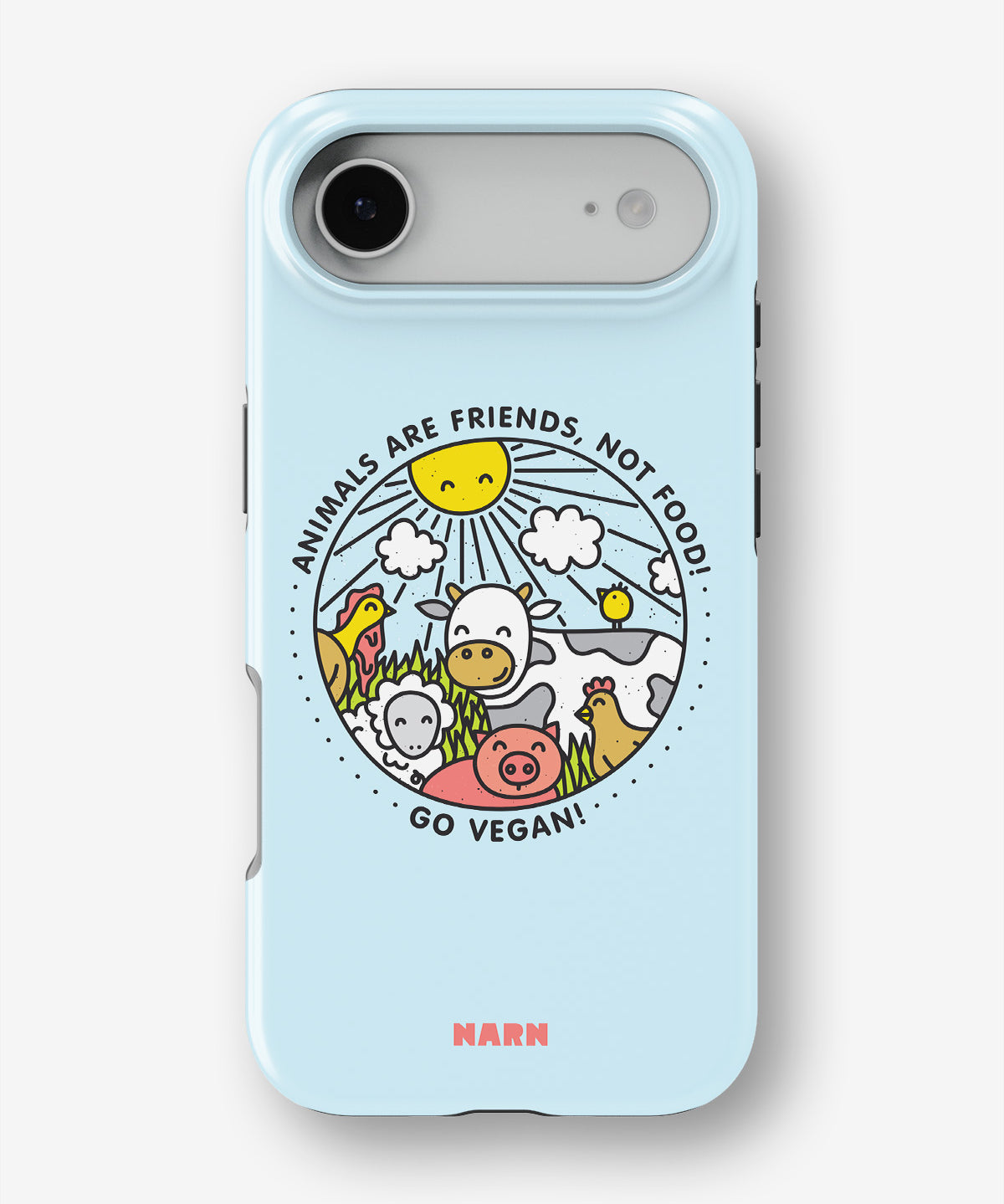 iPhone Air Tough Case – Friends, Not Food - View 1